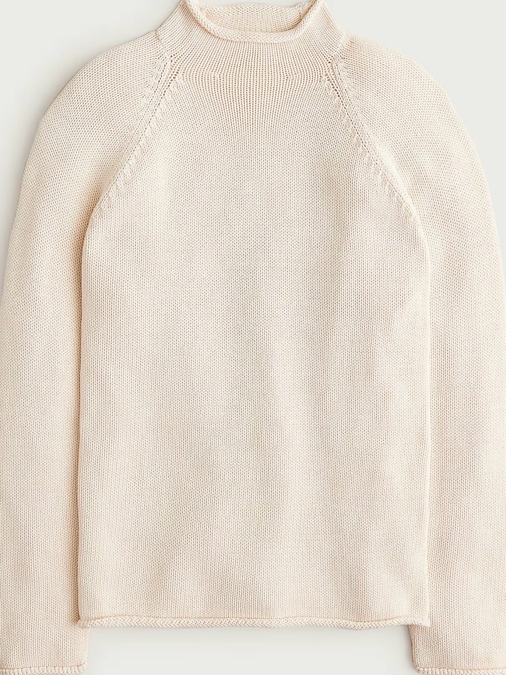 NWT Men’s Size XS J. Crew 1988 Roll Neck Sweater in Mountain White